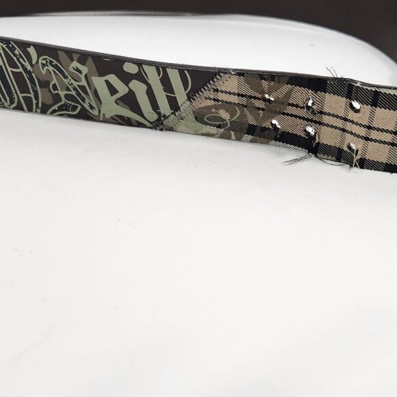 Oneill Brown/Cream Logo Belt - Picture 2 of 4
